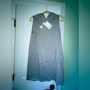 Never worn “love, fire” Heather Grey summer dress or coverup.